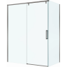 Душевой уголок BELBAGNO SOFT_CLOSE-1-AH-1-160/100-C-GM