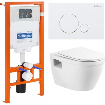 Комплект 3 в 1 BELBAGNO BB070CHR/SC/BB002-80/BB014-SR-BIANCO Комплект 3 в 1 BELBAGNO BB070CHR/SC/BB002-80/BB014-SR-BIANCO