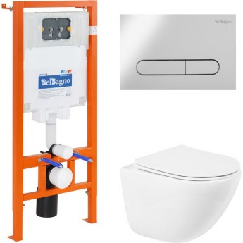 Комплект 4в1 BELBAGNO BB051CHR/BB051SC/BB002-80/BB005-PR-CHROME Комплект 4в1 BELBAGNO BB051CHR/BB051SC/BB002-80/BB005-PR-CHROME