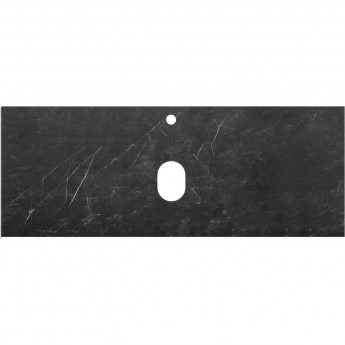 Столешница из керамогранита BELBAGNO KEP-120-MNO-W0 Marmo Nero Opaco 1204x462 без отверстия под смеситель Столешница из керамогранита BELBAGNO KEP-120-MNO-W0 Marmo Nero Opaco 1204x462 без отверстия под смеситель